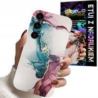 ETUI CASE DO SAMSUNG S23 FE - MARMUR WZORY DLA KOBIET PLECKI OBUDOWA