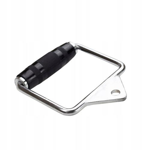 POJEDYŃCZY UCHWYT CHROMOWANA STAL GUMOWY UCHWYT SOLIDNY WYTRZYMAŁY HMS na Arena.pl