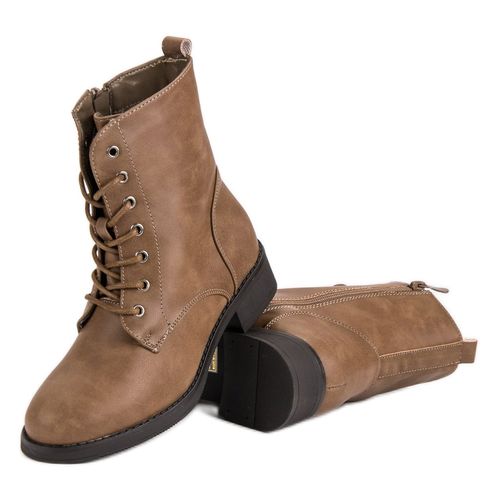 Brązowe Ocieplane Botki r.36 na Arena.pl