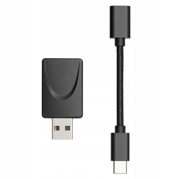 BEZPRZEWODOWY CARPLAY ANDROID AUTO ADAPTER APPLE USB RADIO WIRELESS zdjęcie 4