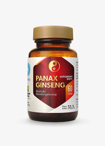 HEPATICA Panax Ginseng (60 kaps.) zdjęcie 1