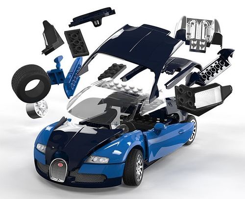 Airfix QUICKBUILD Bugatti Veyron na Arena.pl