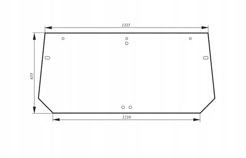Szyba Tylna Case CS110, CS120, CS130, CS150 na Arena.pl