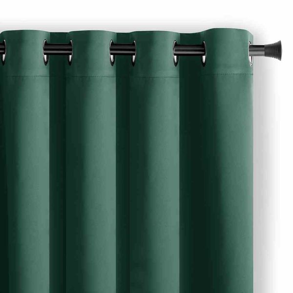 CURT/AH/BLACKOUT/EYELETS/D.GREEN/140X245/1PC zdjęcie 1