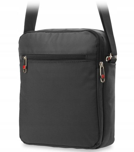 TORBA NA RAMIĘ DUŻA Saszetka LISTONOSZKA Męska Pojemna SOLIDNA Z PASKIEM na Arena.pl