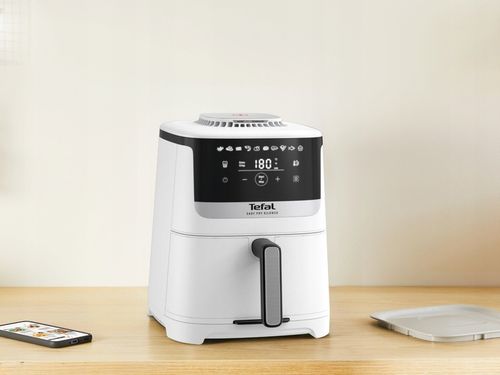 Frytkownica beztłuszczowa TEFAL Easy Fry Silence EY5521E 5l biała Air na Arena.pl