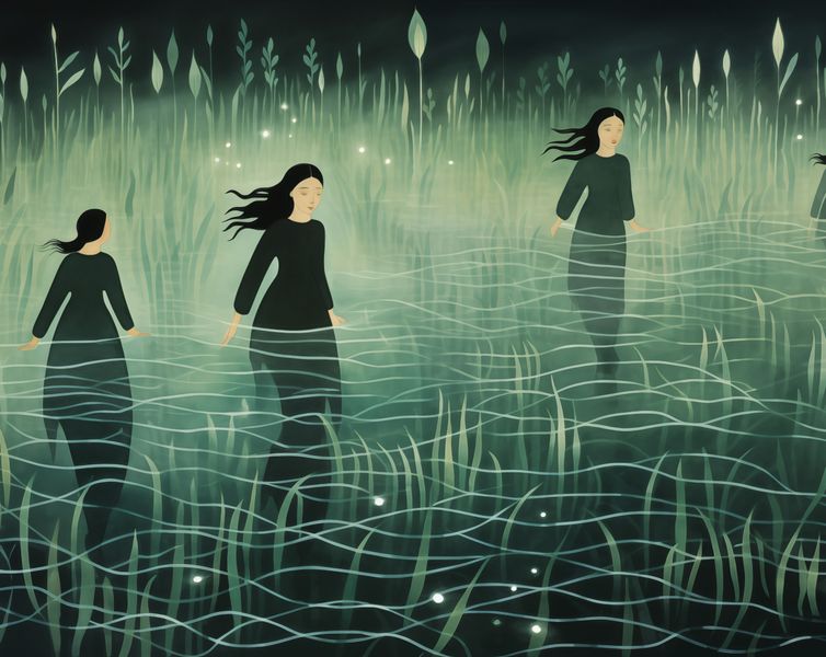 Plakat 76x60,5cm Pośród Ciszy zdjęcie 1