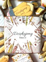 CIASTKO PENCIL SZKOLNY PREZENT NA DZIEŃ NAUCZYCIELA OD KLASY