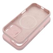 Futerał SILICONE 2mm do IPHONE 16 Pro kompatybilny z MagSafe pudrowy róż