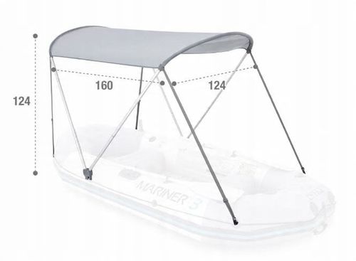 Baldachim Zadaszenie Obudowa Daszek Bimini Top do Pontonu Intex 68600 na Arena.pl