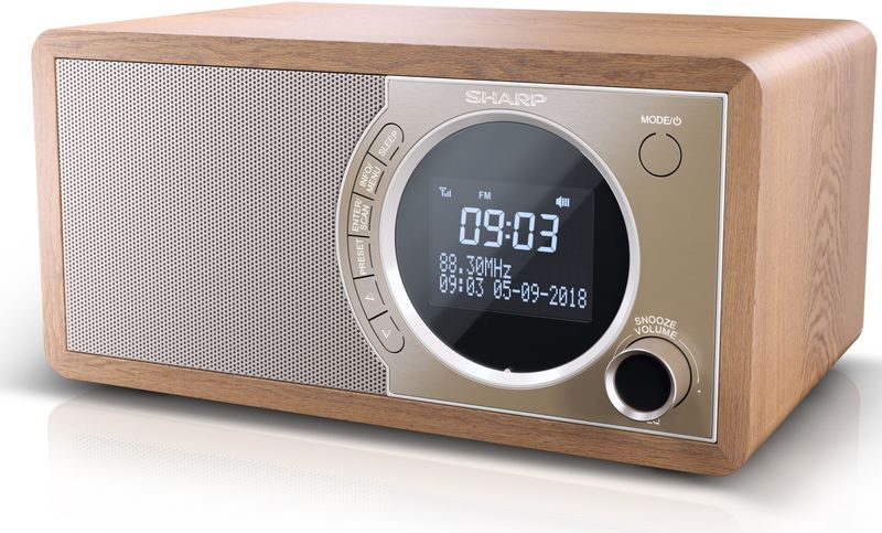 Radio SHARP DR-450 Brązowy zdjęcie 7