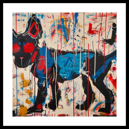 Plakat 50x50cm Miejski Pies na Arena.pl