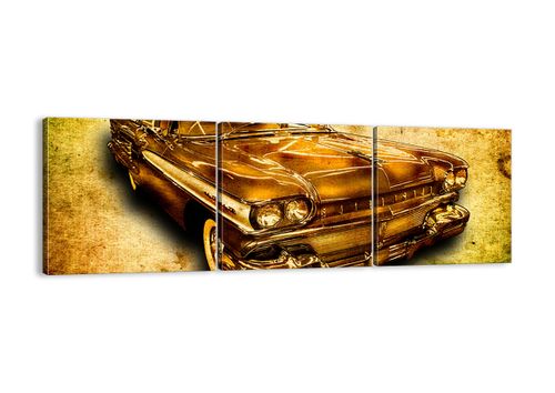 Obraz Na Płótnie - Samochód Sepia - 150X50 Cm - Ca150X50-0526 na Arena.pl