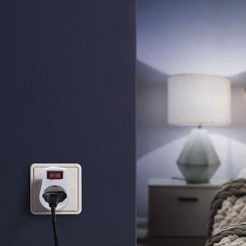 Gniazdko z Wyłącznikiem Elektryczne białe 2szt na Arena.pl