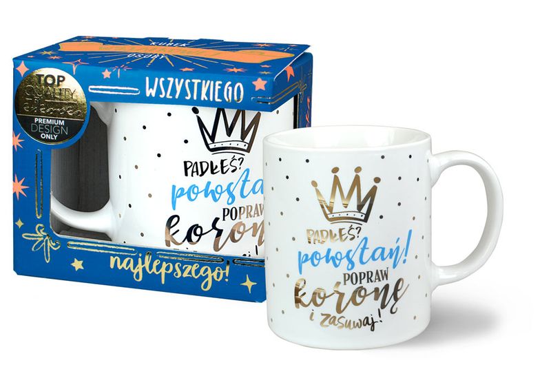 kubek Premium Padłeś? Powstań! Q 727 zdjęcie 1