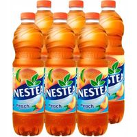 Nestea Napój herbaciany Ice Tea Peach o smaku brzoskwiniowym 1,5l x 6 sztuk