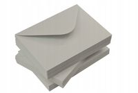Koperty szare 120g/m2 C6 nr 87- 500 sztuk KARTON