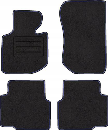 DYWANIKI DO BMW 3 E36 COMPACT NIEBIESKI NA WYMIAR na Arena.pl