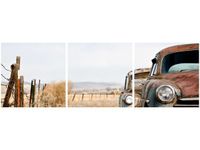 90 80CM OBRAZ T3 ELEM STARE SAMOCHODY DRUK ŚCIENNY