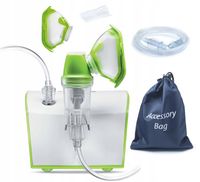 INHALATOR DZIECI NEBULIZATOR FLAEM GHIBLI PLUS RF6 2TRYBY 2MASKI SOFT TOUCH