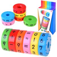 DLA DZIECI  OBROTOWY WALEC MATEMATYCZNY 1SZT