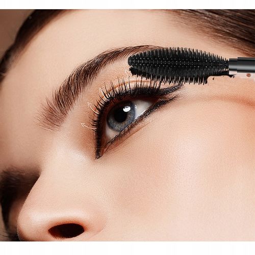 2 W 1 Tusz Do Rzęs 4D Mascara Pogrubiająco Wydłużający Czarny na Arena.pl