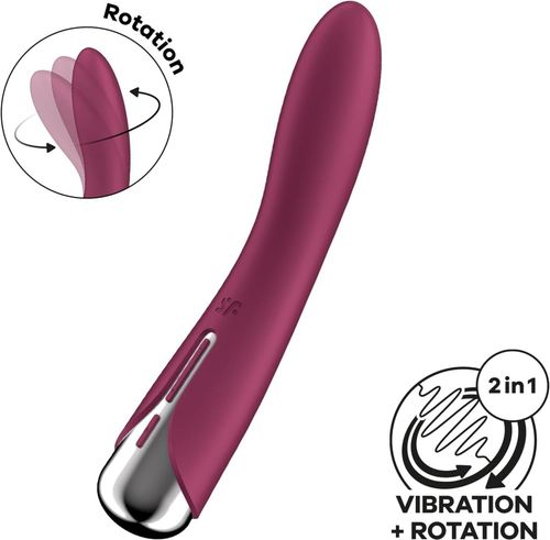 satisfyer spinning vibe 1 red na Arena.pl