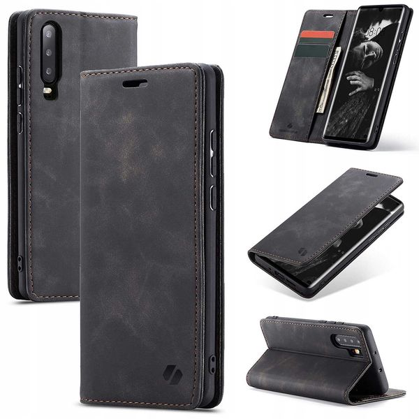 Spacecase Wallet Huawei P30 Pro Black zdjęcie 11