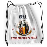 Plecak Dla Anny Sportowy Szkolny Worek Torba Z Nadrukiem Ze Zdjęciem