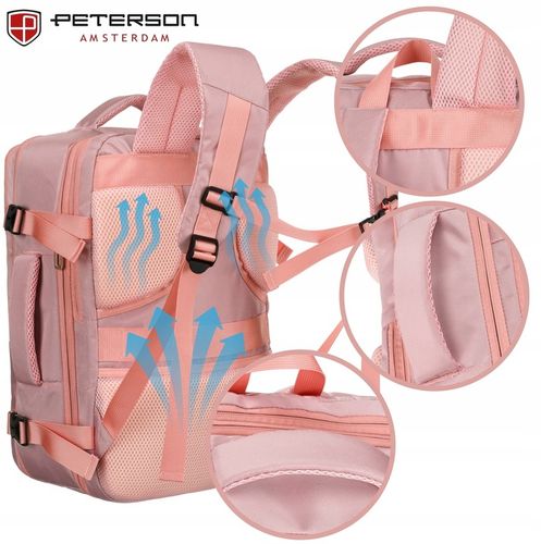 Plecak do samolotu Wizzair 40x30x20 torba bagaż podręczny podróżny pojemny na Arena.pl