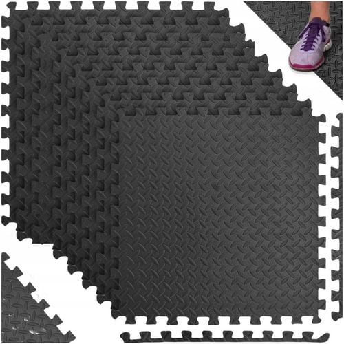 8x MATA POD SIŁOWNIĘ BASEN PUZZLE POD SPRZĘT DO ĆWICZEŃ PIANKA 60x60 na Arena.pl