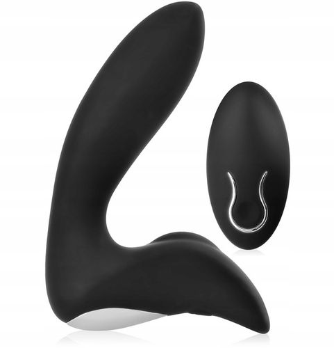 WIBRUJĄCY MASAŻER PROSTATY SEX WIBRATOR MĘSKI DO ANUSA 12 FUNKCJI Z PILOTEM na Arena.pl