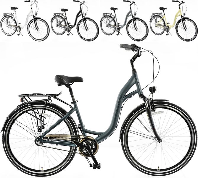 Rower miejski 28 Kands WENECJA 17 ciemnoziel 2021r Arena.pl