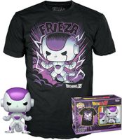 zestaw koszulka i figurka funko pop! tees dragon ball z frieza 861