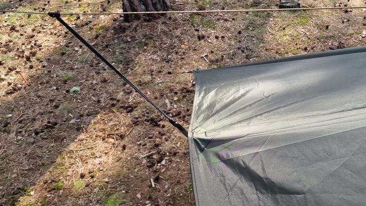 Płachta biwakowa BUSHMEN EASY Tarp 4x3m zdjęcie 3