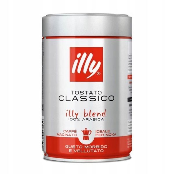 illy Classico Moka arabica Filtro kawa mielona 250g zdjęcie 4