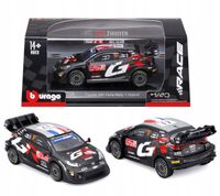 Toyota GR Yaris Rally1 Hybrid #17 Sebastien Ogier 1:43 BBURAGO 18-38323