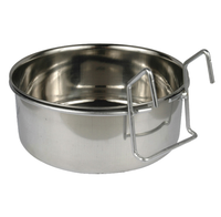 PANAMA PET Miska metalowa nierdzewna zawieszana gryzoni ptaków papugi 0,56L