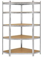 REGAŁ ROGU SDN MAX 175KG BLACHA STALOWA OCYNKOWAN PÓŁKI MDF