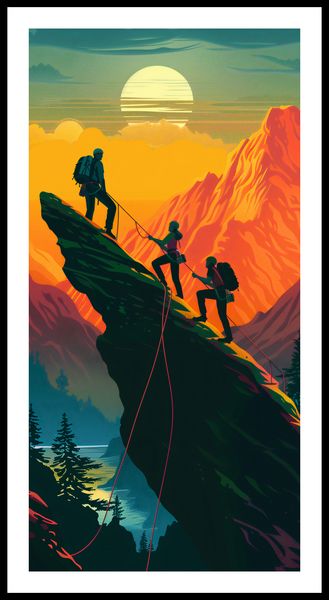 Plakat 50x100cm U Szczytu zdjęcie 3