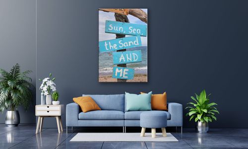 OBRAZ NA PŁÓTNIE PROSTOKĄTNY - Znaki na Arena.pl