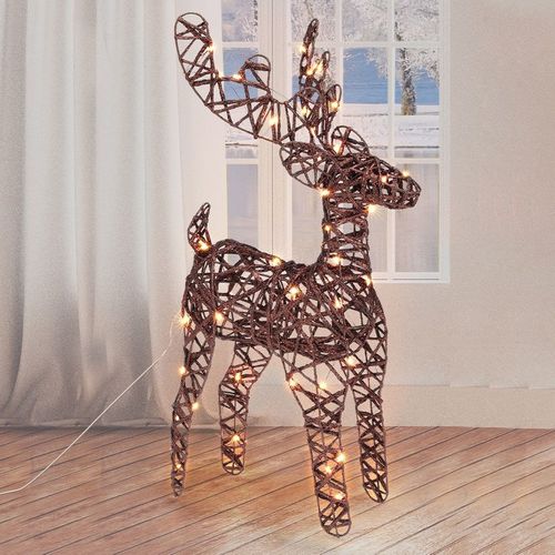 Renifer świecący brązowy 50 LED 50 cm na Arena.pl