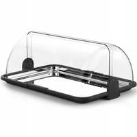 WITRYNKA EKSPOZYCYJNA BUFETOWA Z POKRYWĄ ROOLLTOP 465 X 315 X 195 MM - HEND
