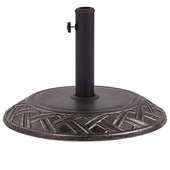 Podstawa pod parasol ⌀ 50 cm brązowa CAPACI