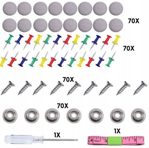 ZESTAW NAPRAWCZY DO PODSUFITKI SAMOCHODOWEJ DO NAPRAWY REGENERACJI 70 el. na Arena.pl