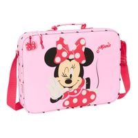Torba szkolna Minnie Mouse Naive Różowy 38 x 28 x 6 cm