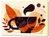 Obraz 90x70cm Wachlarz Ciepła