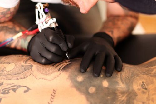 Rękawice nitrylowe nitrylex black M 100 szt na Arena.pl