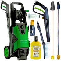 MYJKA CIŚNIENIOWA STALCO PRO 280 BAR MOCNA ZESTAW PŁYN KARCHER SAMOSSĄCA
