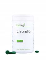 Bioalgi Chlorella - Suplement diety z rozerwaną ścianą (400 tabletek)